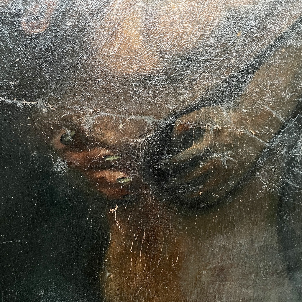 Quadro ad olio su tela, 1900 ca.