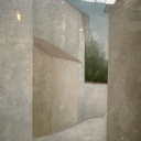 Quadro Paesaggio a Corfino, 1977