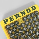Calendario perpetuo pubblicitario Pernod, 1970 ca.