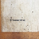 Insegna pubblicitaria in legno, 1970 ca.