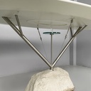 Tavolo da pranzo Flying Table di Andrea Branzi per Design Gallery Milano, 2006