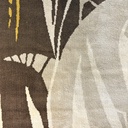 Tappeto a pelo medio in beige e marrone, 1970 ca.