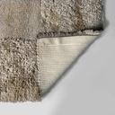 Tappeto a pelo corto e medio in beige, 1970 ca.