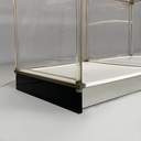Libreria con lampada in plexiglass, 1970 ca.
