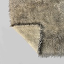 Tappeto a pelo lungo in bianco crema, 1970 ca.