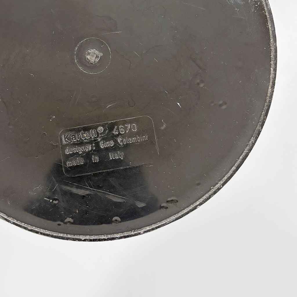 Cestino gettacarta 4670 di Gino Colombini per Kartell, 1970 ca.