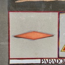 Quadro di Lucio del Pezzo per Tisettanta, 1970 ca.