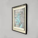 Quadro astratto su carta, 1980 ca.