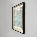 Quadro astratto su carta, 1980 ca.