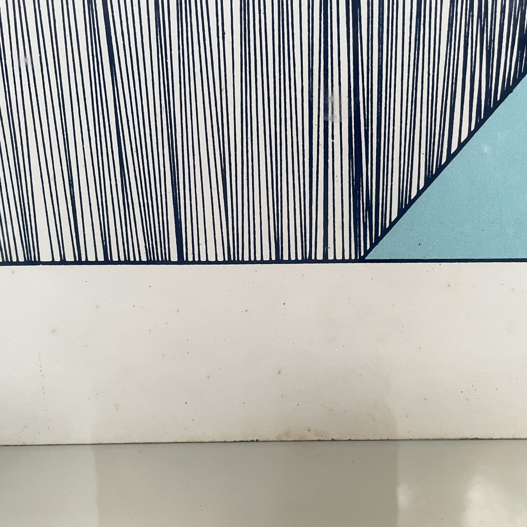 Quadro astratto su carta, 1980 ca.