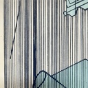 Quadro astratto su carta, 1980 ca.