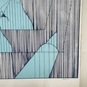 Quadro astratto su carta, 1980 ca.