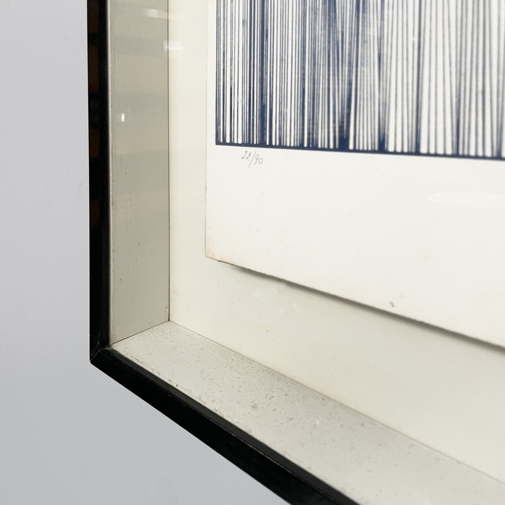 Quadro astratto su carta, 1980 ca.