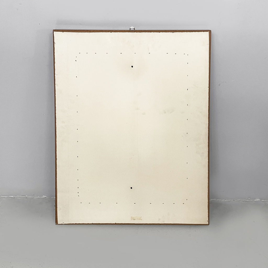 Quadro astratto su carta, 1980 ca.
