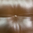 Poltrone in pelle marrone di  Florence Koll, 1970 ca.