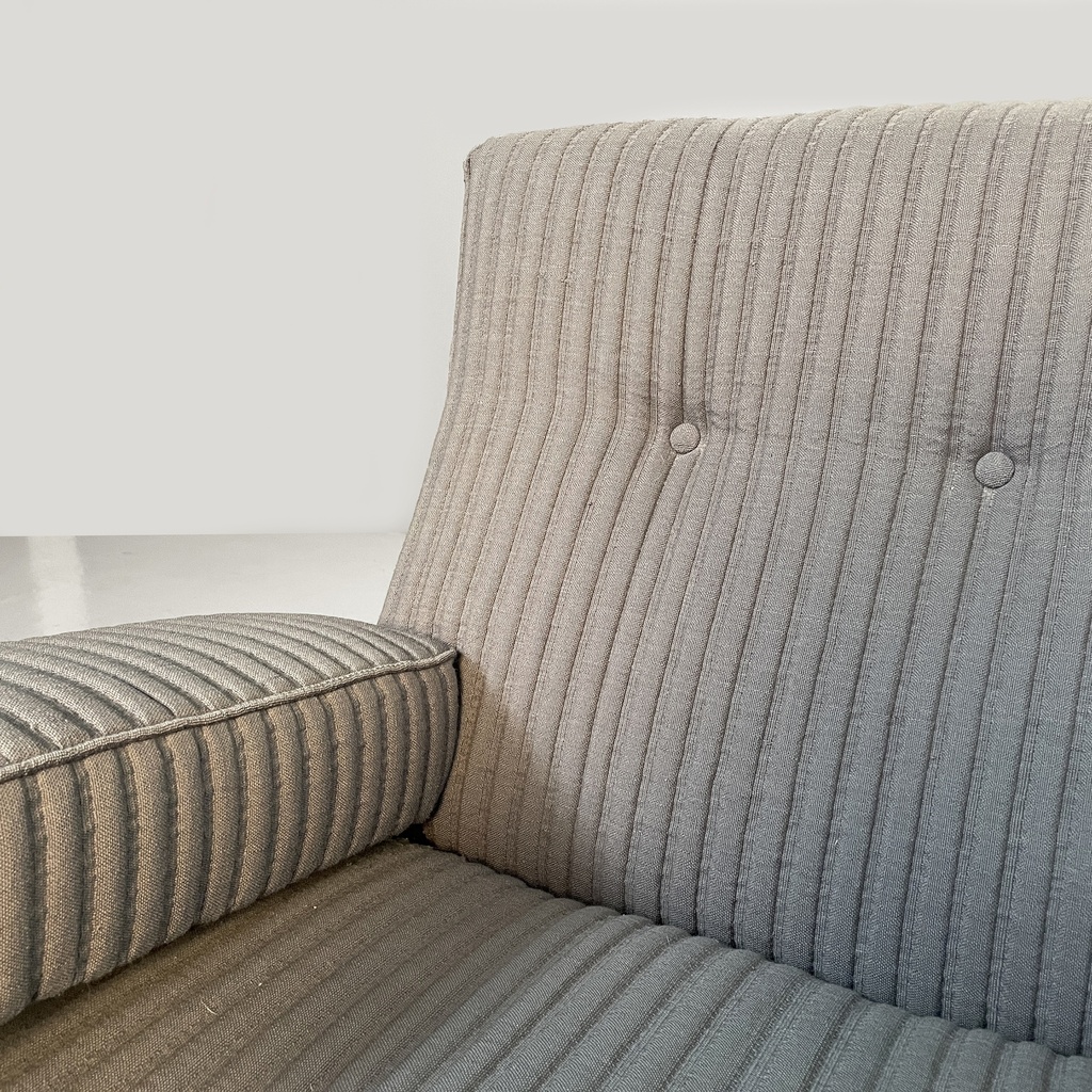 Poltrona e pouf di Eugenio Gerli per Tecno, 1960 ca.