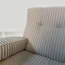 Poltrona e pouf di Eugenio Gerli per Tecno, 1960 ca.