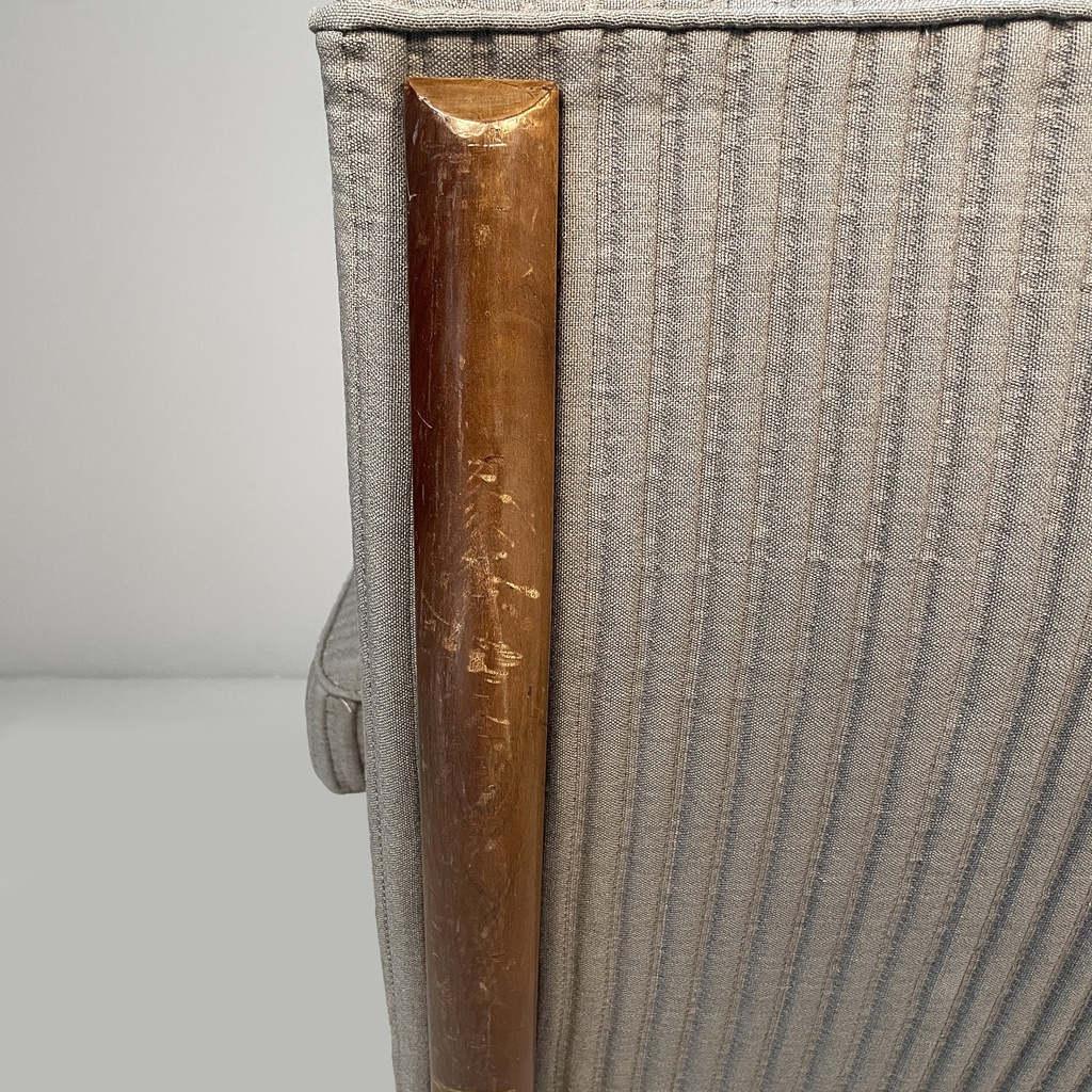 Poltrona e pouf di Eugenio Gerli per Tecno, 1960 ca.