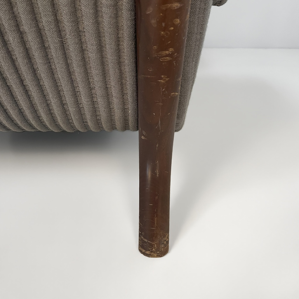 Poltrona e pouf di Eugenio Gerli per Tecno, 1960 ca.