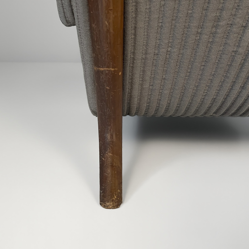 Poltrona e pouf di Eugenio Gerli per Tecno, 1960 ca.