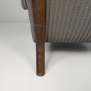Poltrona e pouf di Eugenio Gerli per Tecno, 1960 ca.