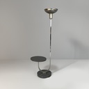 Lampada da terra con tavolo integrato, 1930 ca.