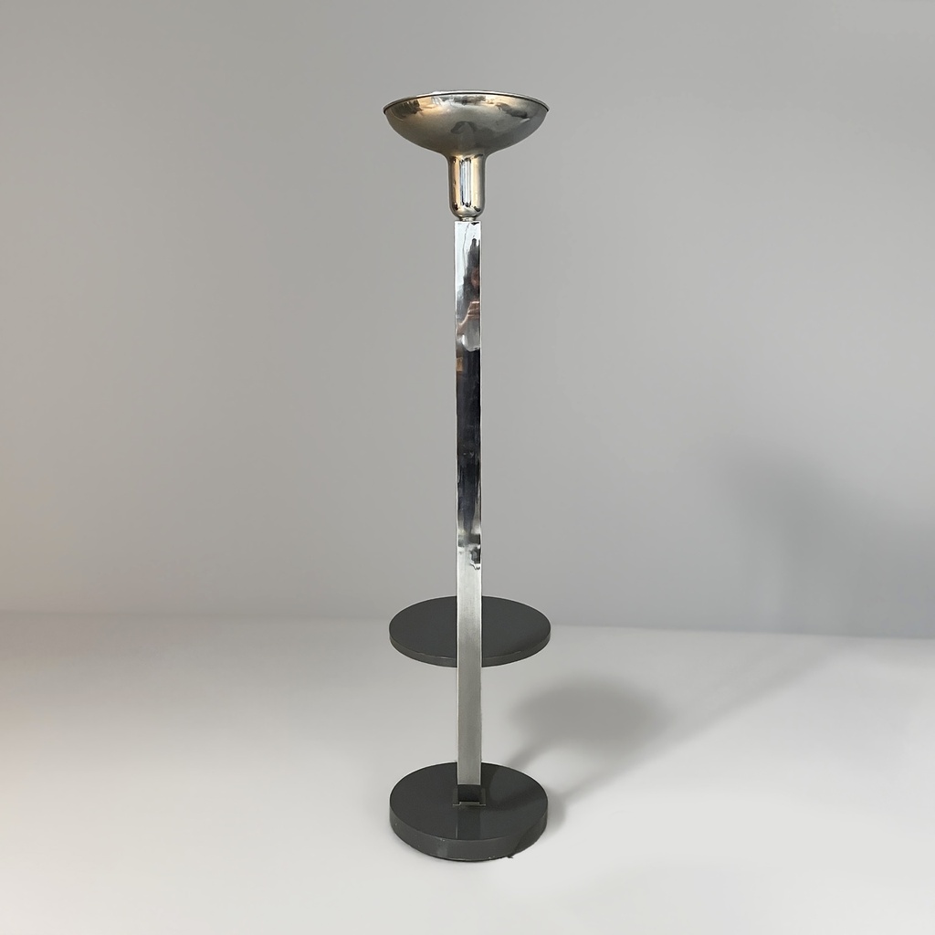 Lampada da terra con tavolo integrato, 1930 ca.