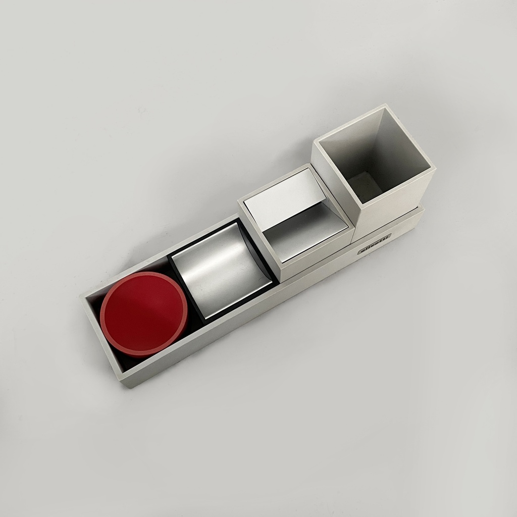 Set da scrivania di Bruno Munari per Olivetti, 1960 ca.