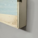 Quadro geometrico su carta, 1980 ca.