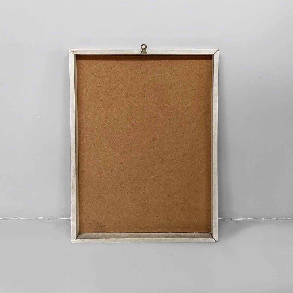 Quadro geometrico su carta, 1980 ca.