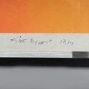 Quadro geometrico su carta, 1970 ca.