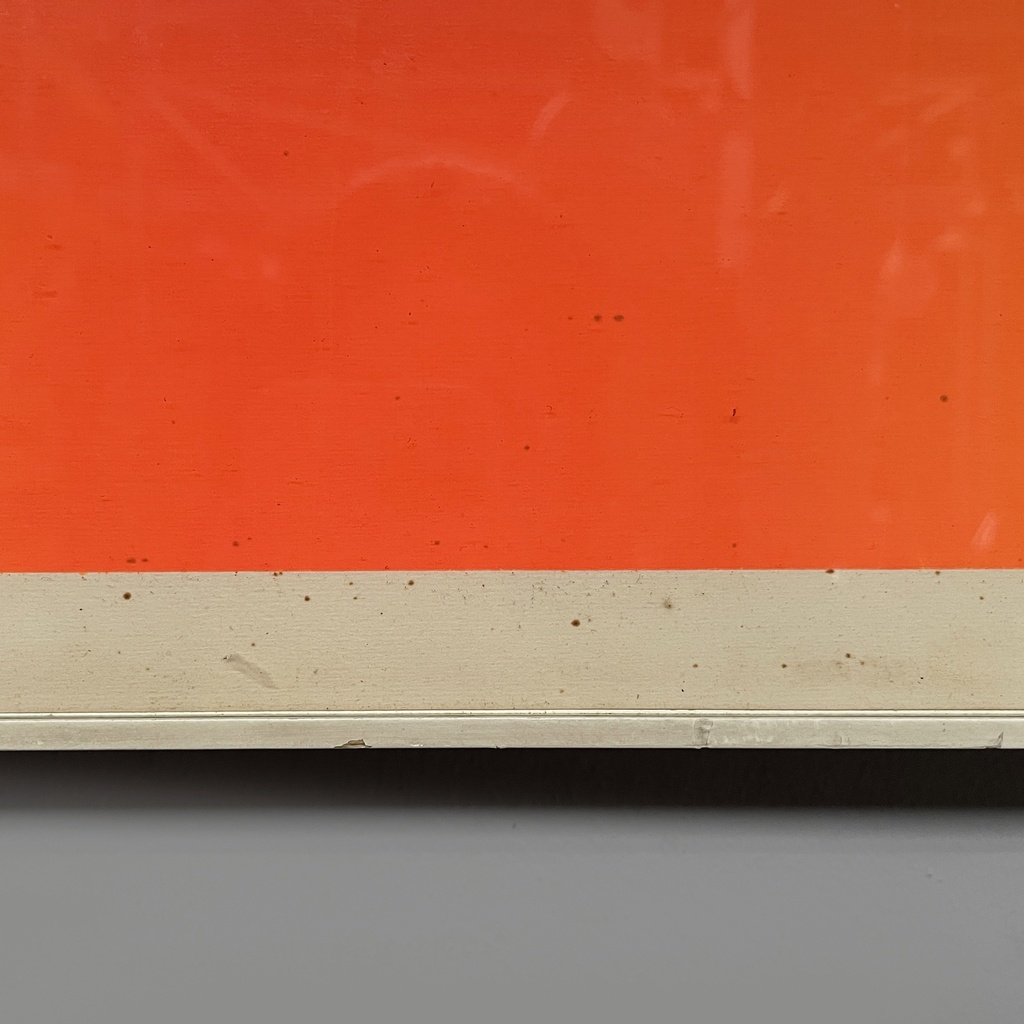 Quadro geometrico su carta, 1970 ca.