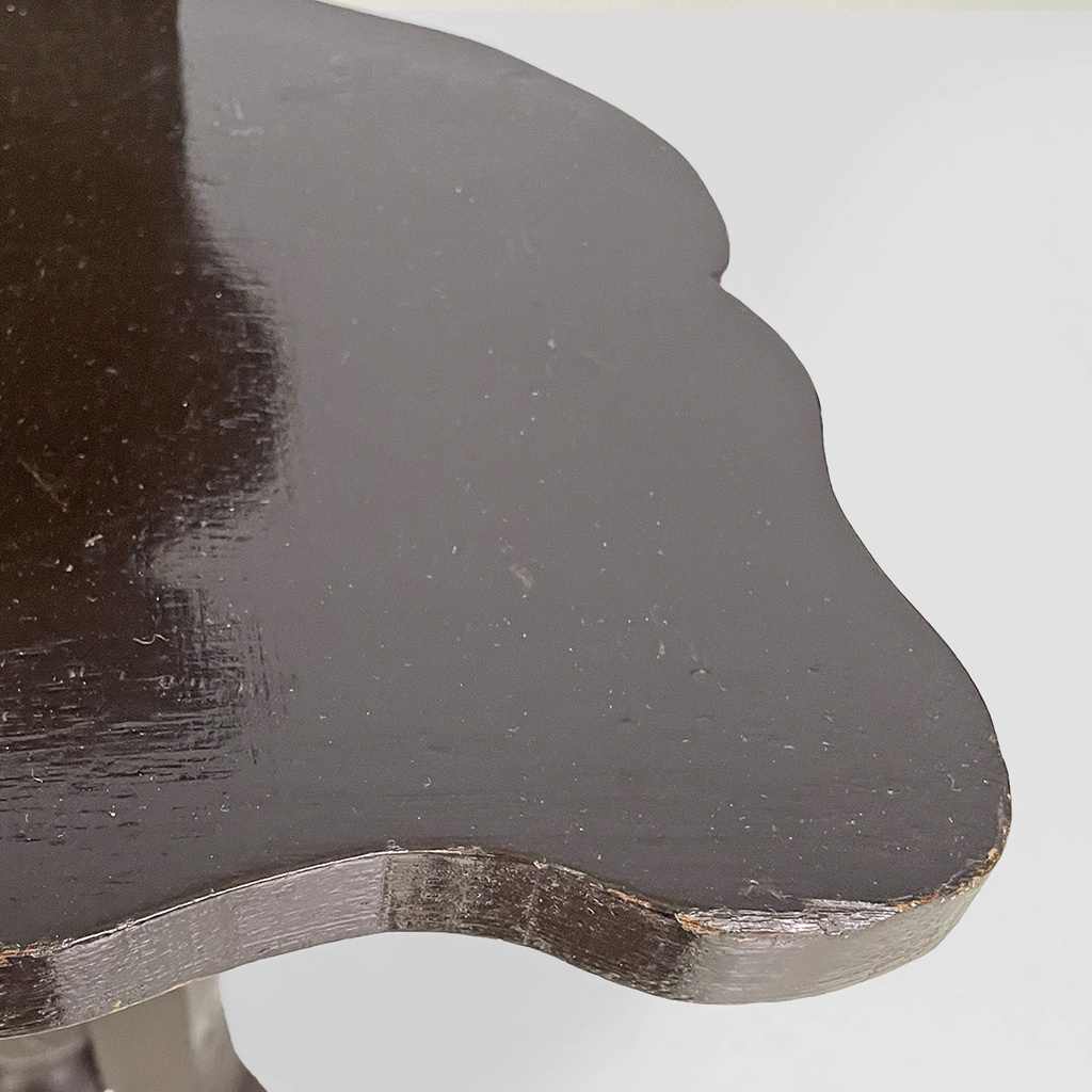 Sedia in legno nero, fine 1800 ca.