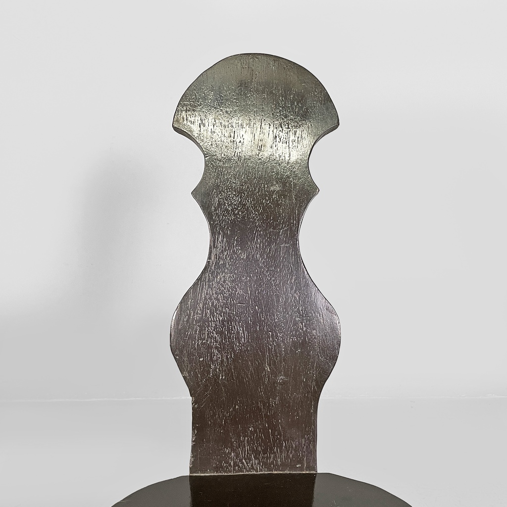 Sedia in legno nero, fine 1800 ca.