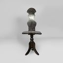 Sedia in legno nero, fine 1800 ca.