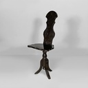 Sedia in legno nero, fine 1800 ca.