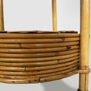 Carrello in bambù e rattan, 1960 ca. 