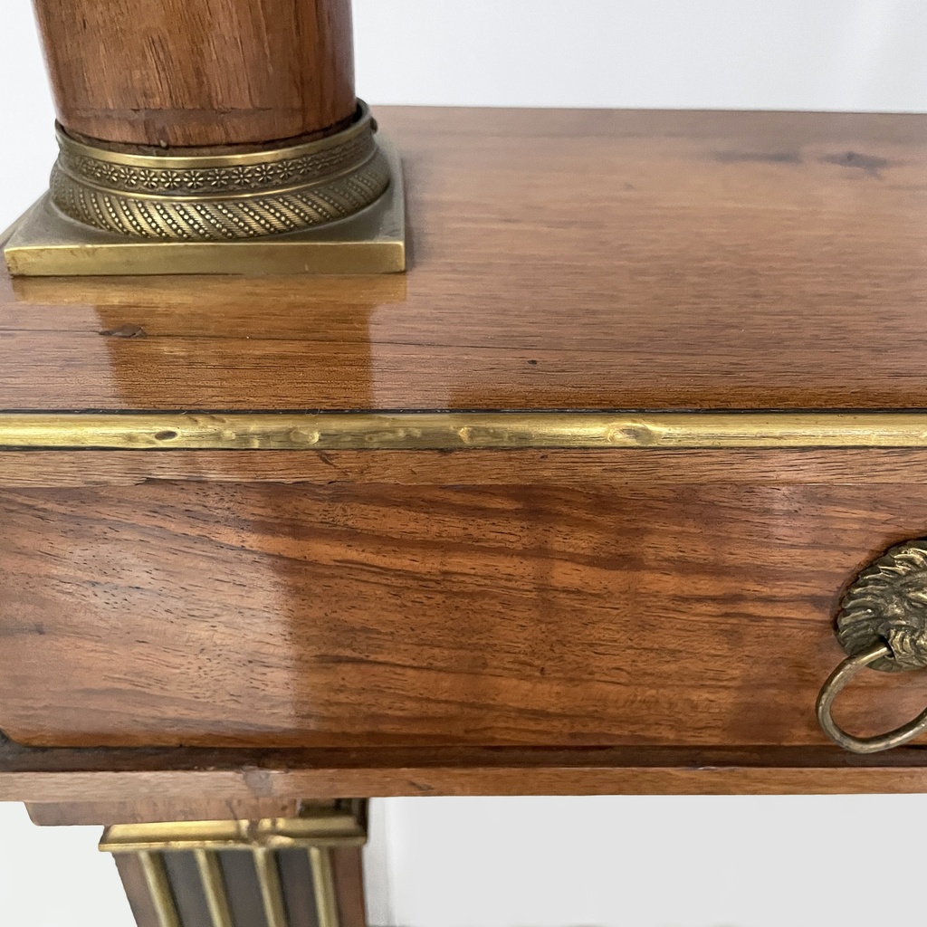 Specchio con cassetto, metà 1800