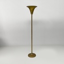 Lampada da terra in ottone, 1940 ca.