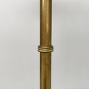 Lampada da terra in ottone, 1940 ca.