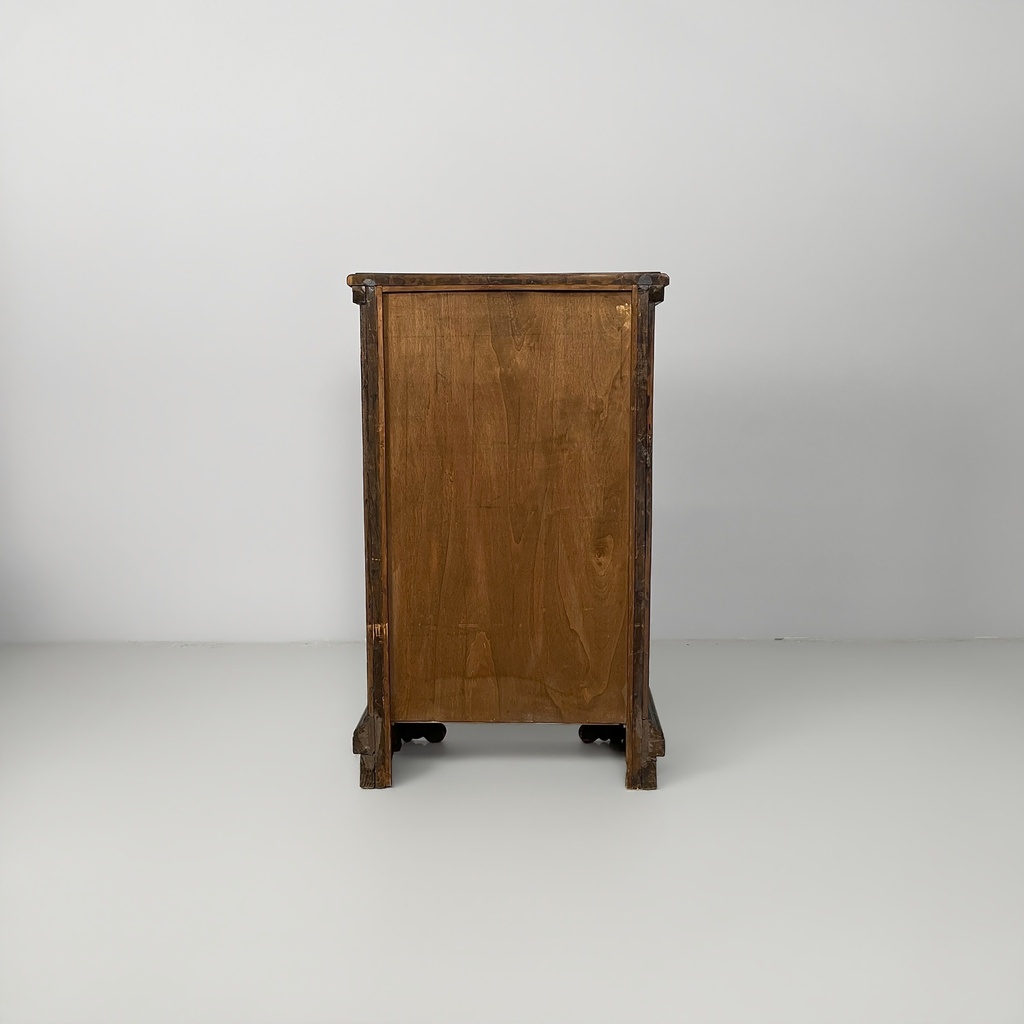 Comodino in legno, 1800 ca.