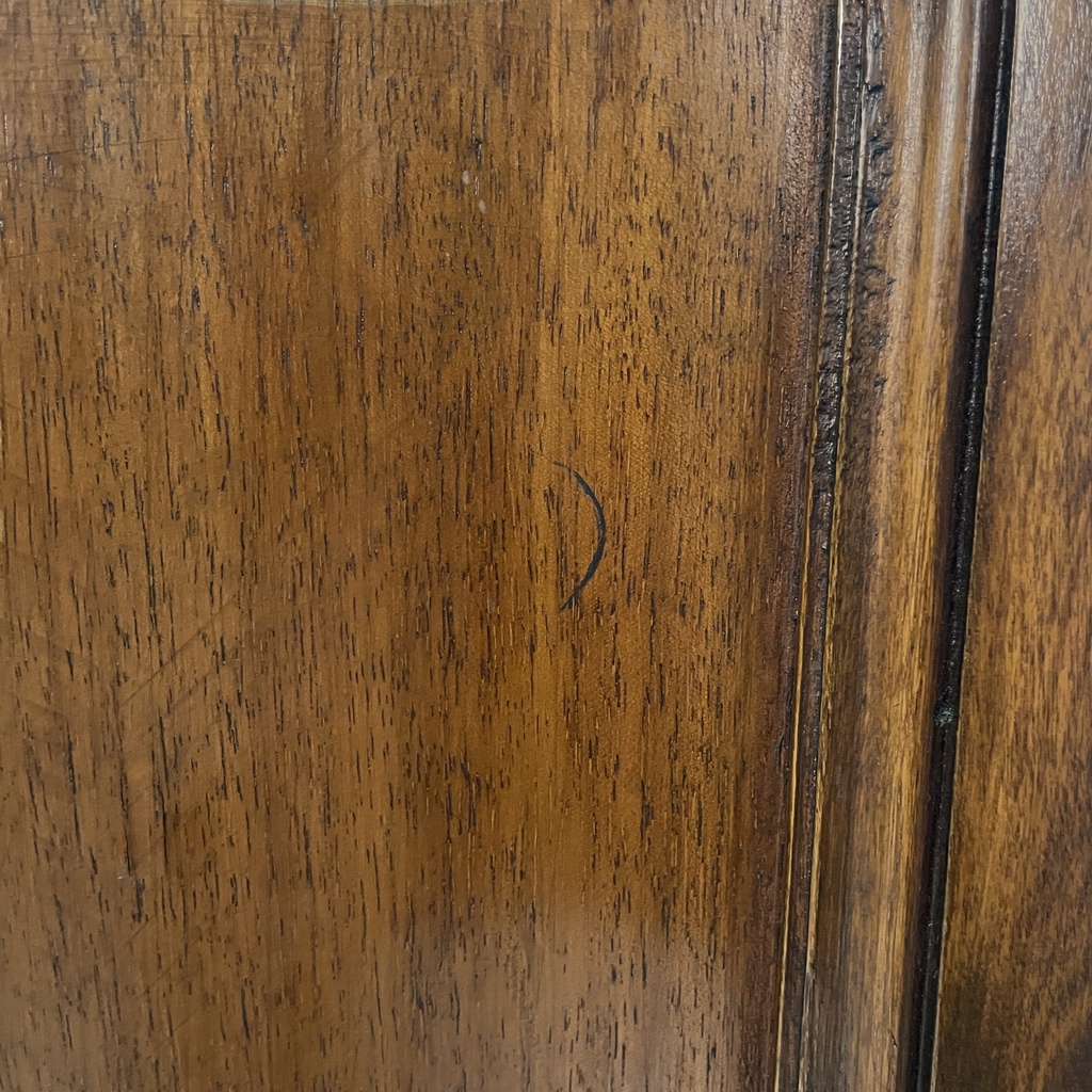 Comodino in legno, 1800 ca.
