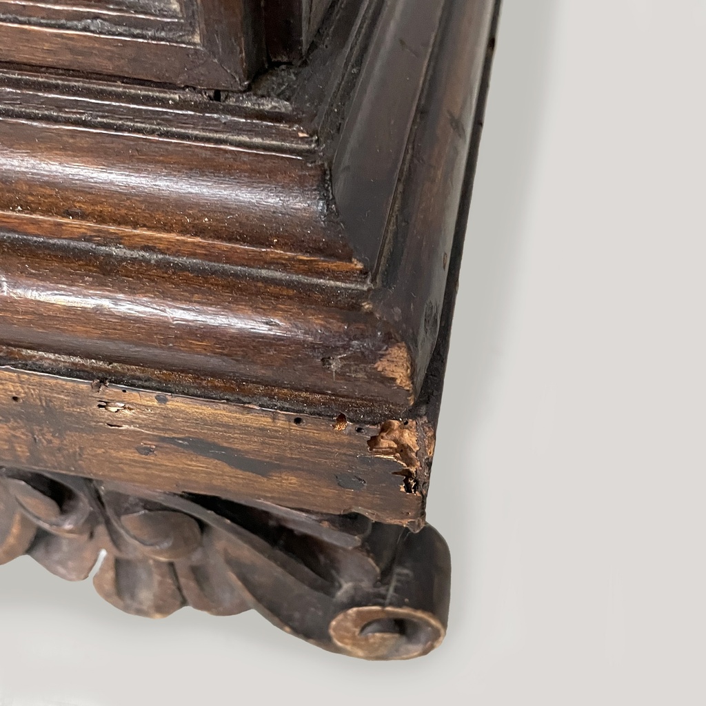 Comodino in legno, 1800 ca.