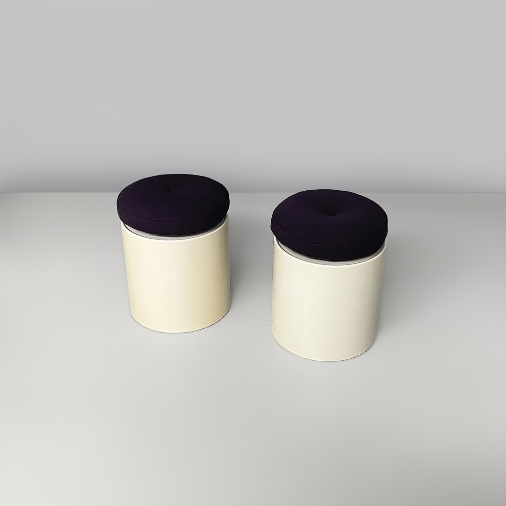 Pouf Giano-Giano-Vano di Emma Gismondi Schweinberger per Artemide, 1960 ca.