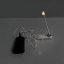 Lampada da lettura The Itty Bitty Book Light di Zelco Rare, 1990 ca.