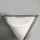 Applique in vetro opalino, 1980 ca.