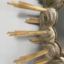 Specchio da parete in legno, 1950 ca.