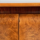 Sideboard in legno e acciaio, 1930 ca.