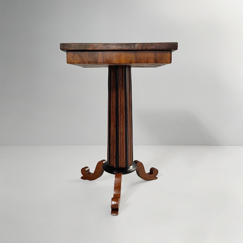 Tavolo scacchiera in legno, 1930 ca. 
