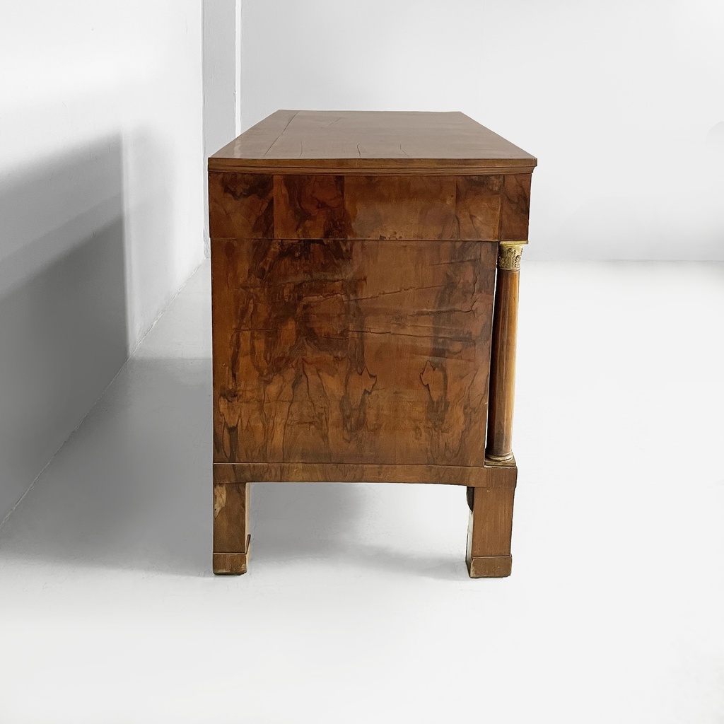 Cassettiera in legno, inizio 1800 ca.